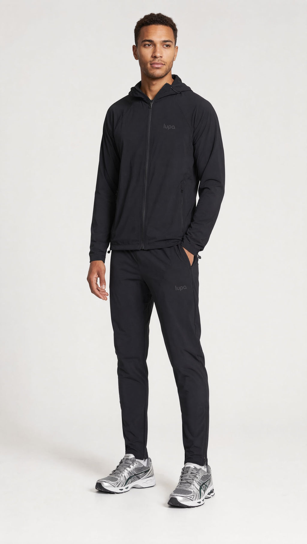 Del Ray Track Top and Pant - Black