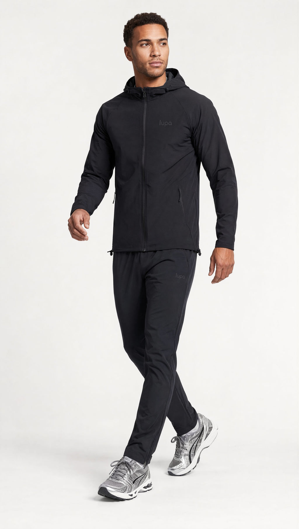 Del Ray Track Top and Pant - Black
