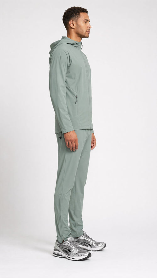 Del Ray Track Top and Pant - Olive