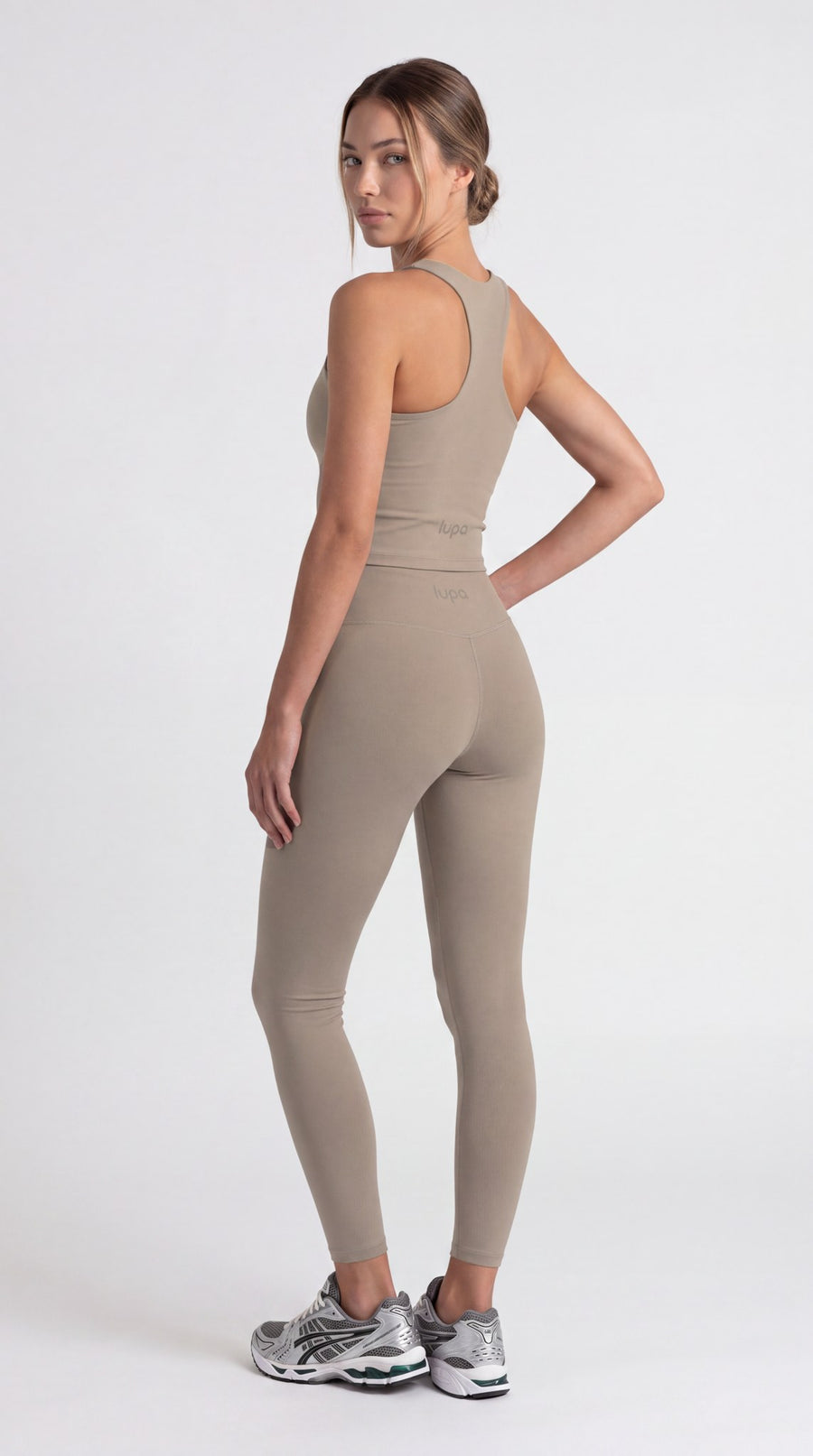 Melbourne Soft Touch Legging - Taupe
