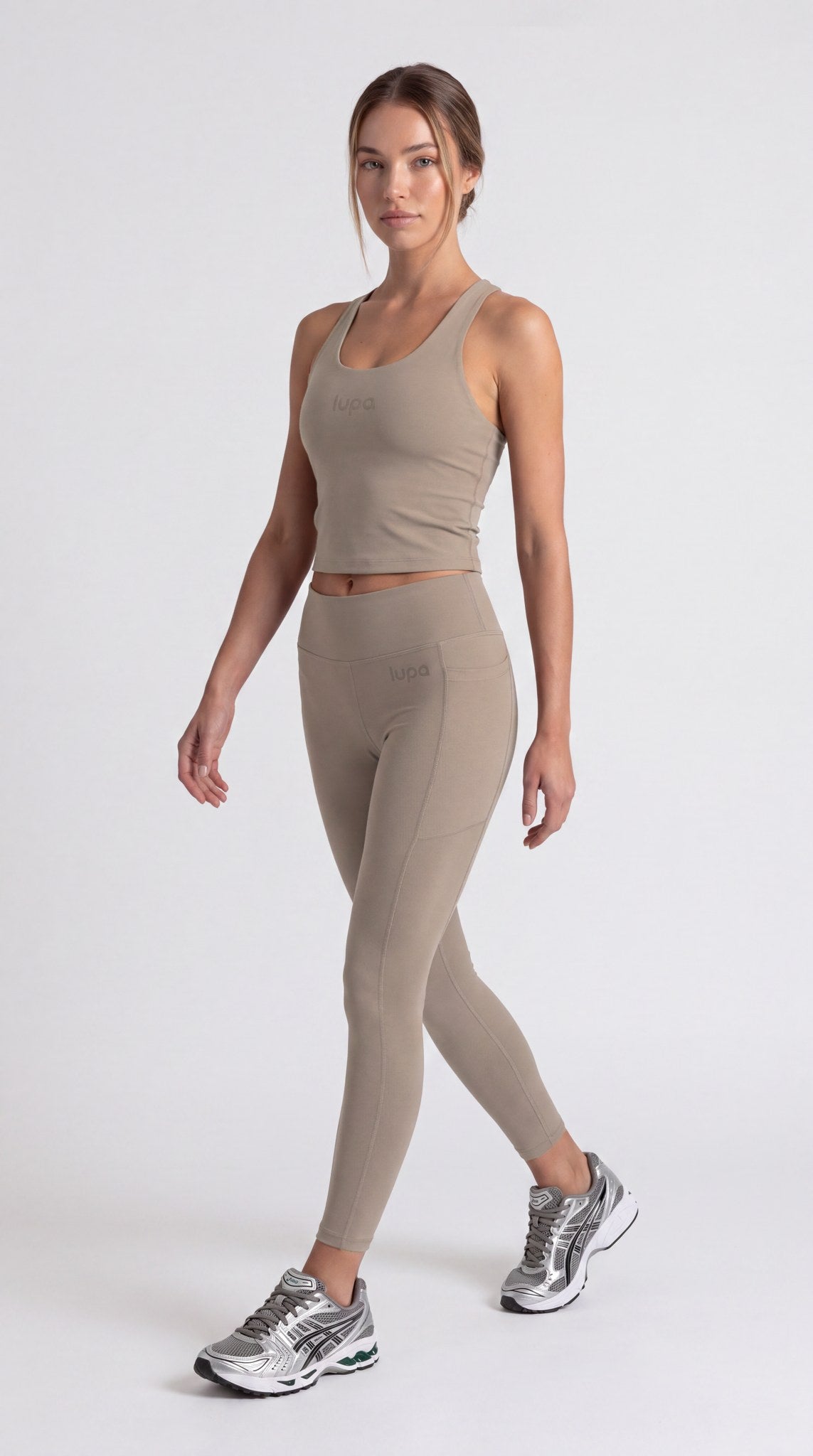 Melbourne Soft Touch Legging - Taupe