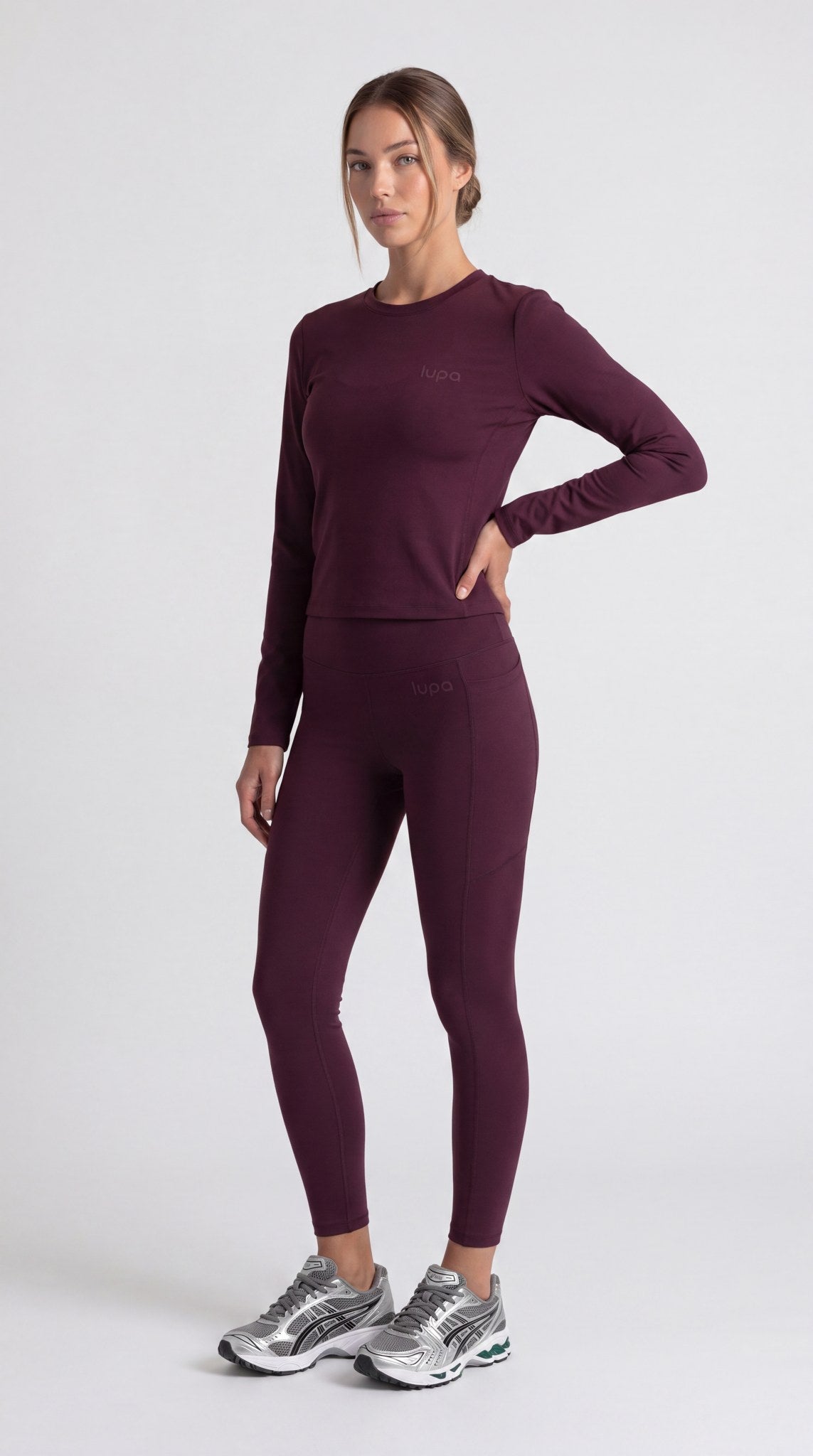Miami Soft Touch L/S Tee - Berry