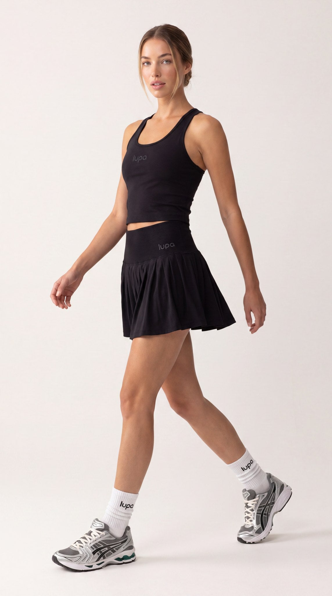 Milan Soft Touch Vest - Black