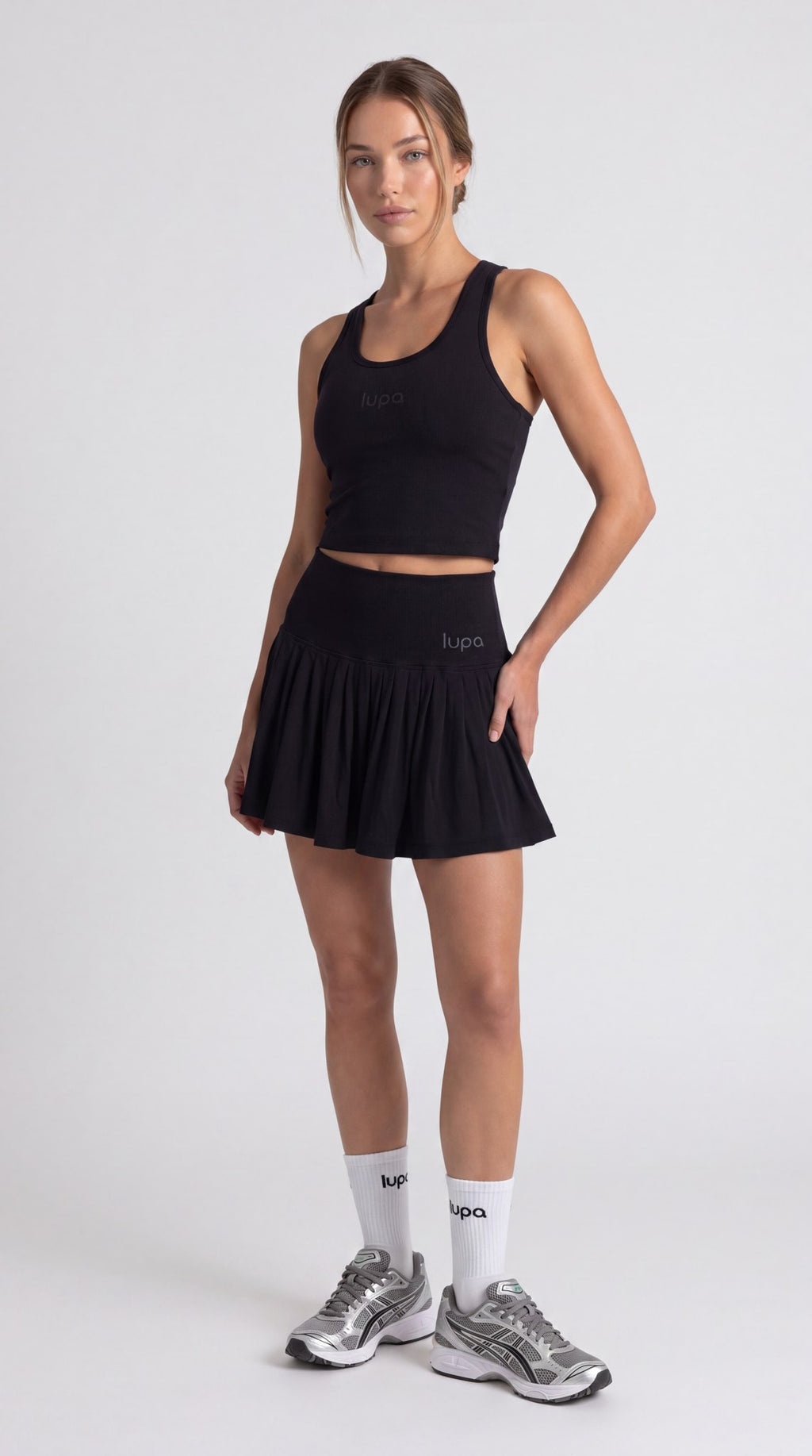 Milan Soft Touch Vest - Black