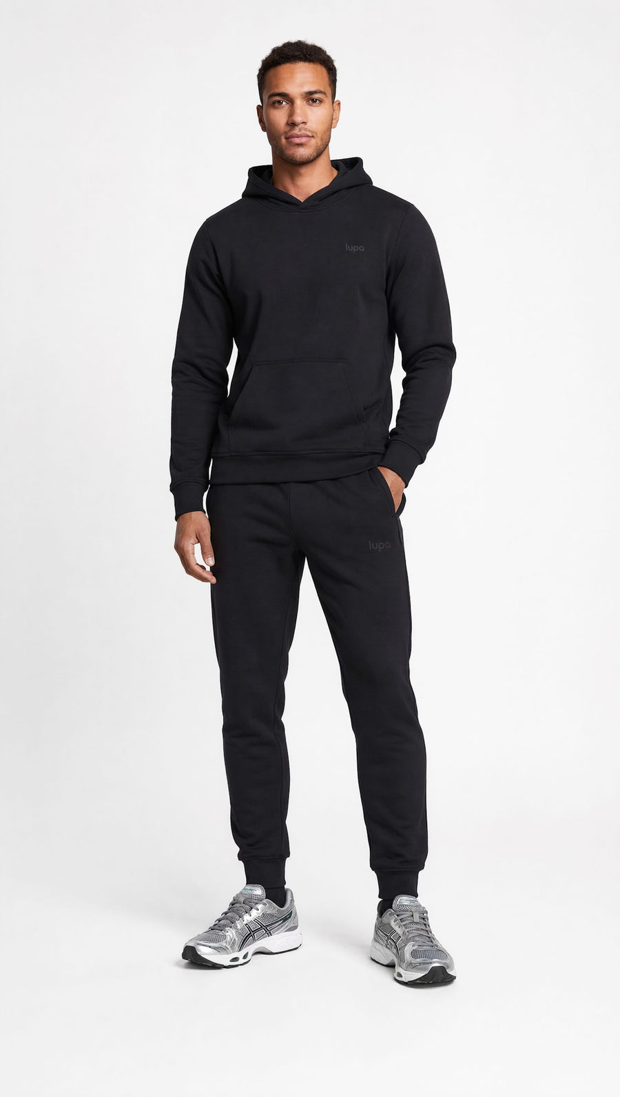 Santiago Tech Fleece Hoodie - Black
