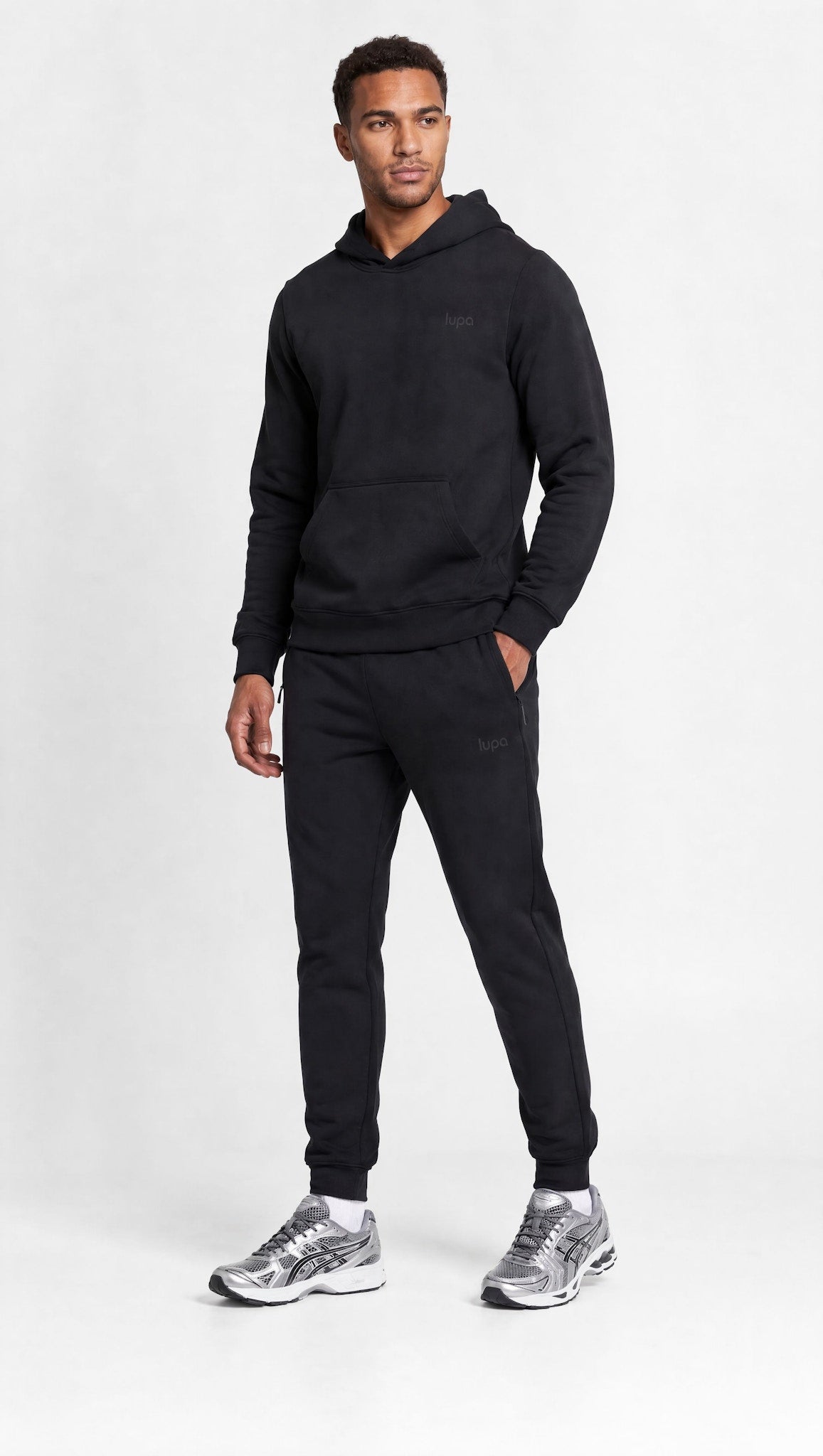 Santiago Tech Fleece Hoodie - Black