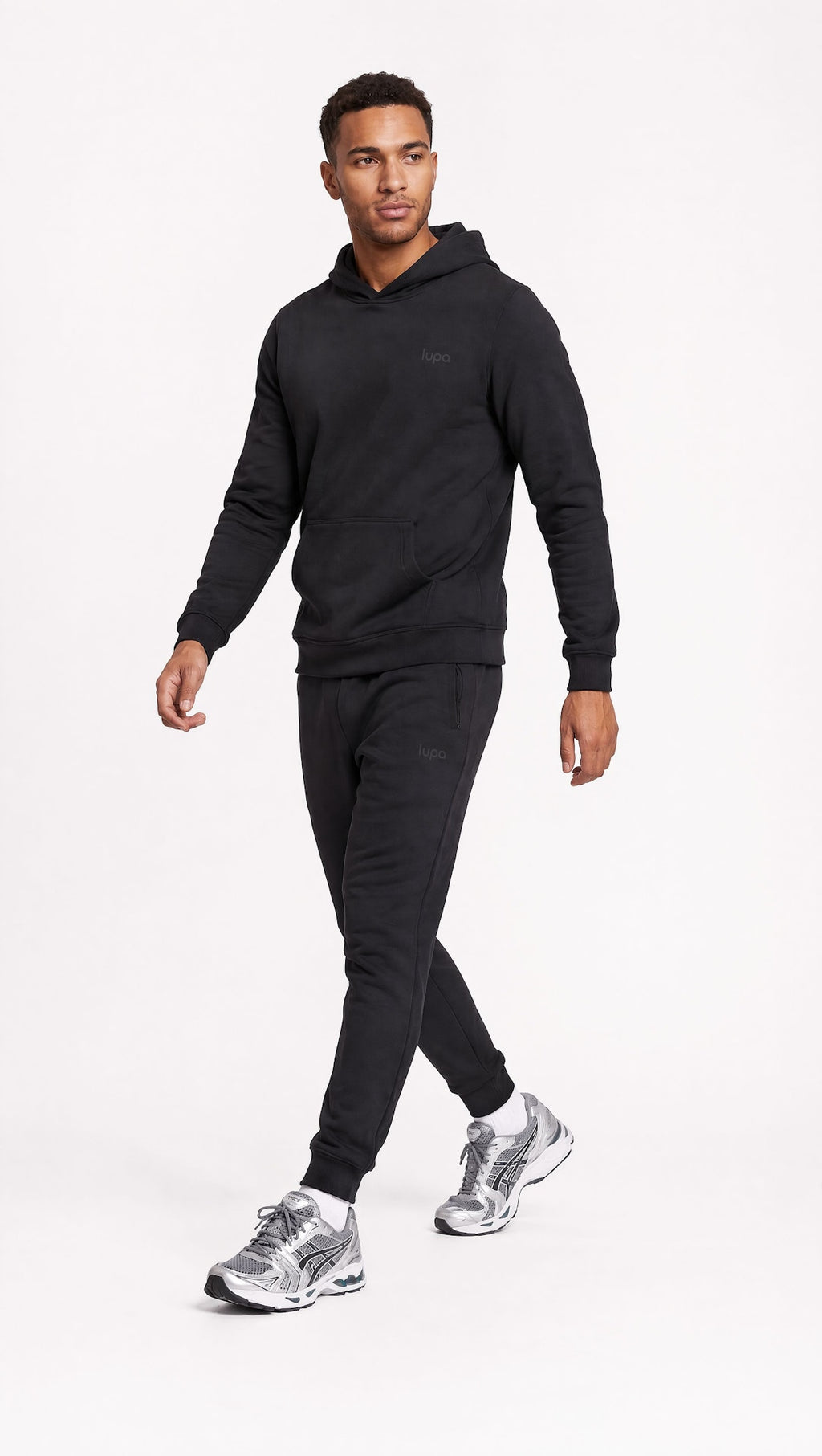 Santiago Tech Fleece Hoodie - Black