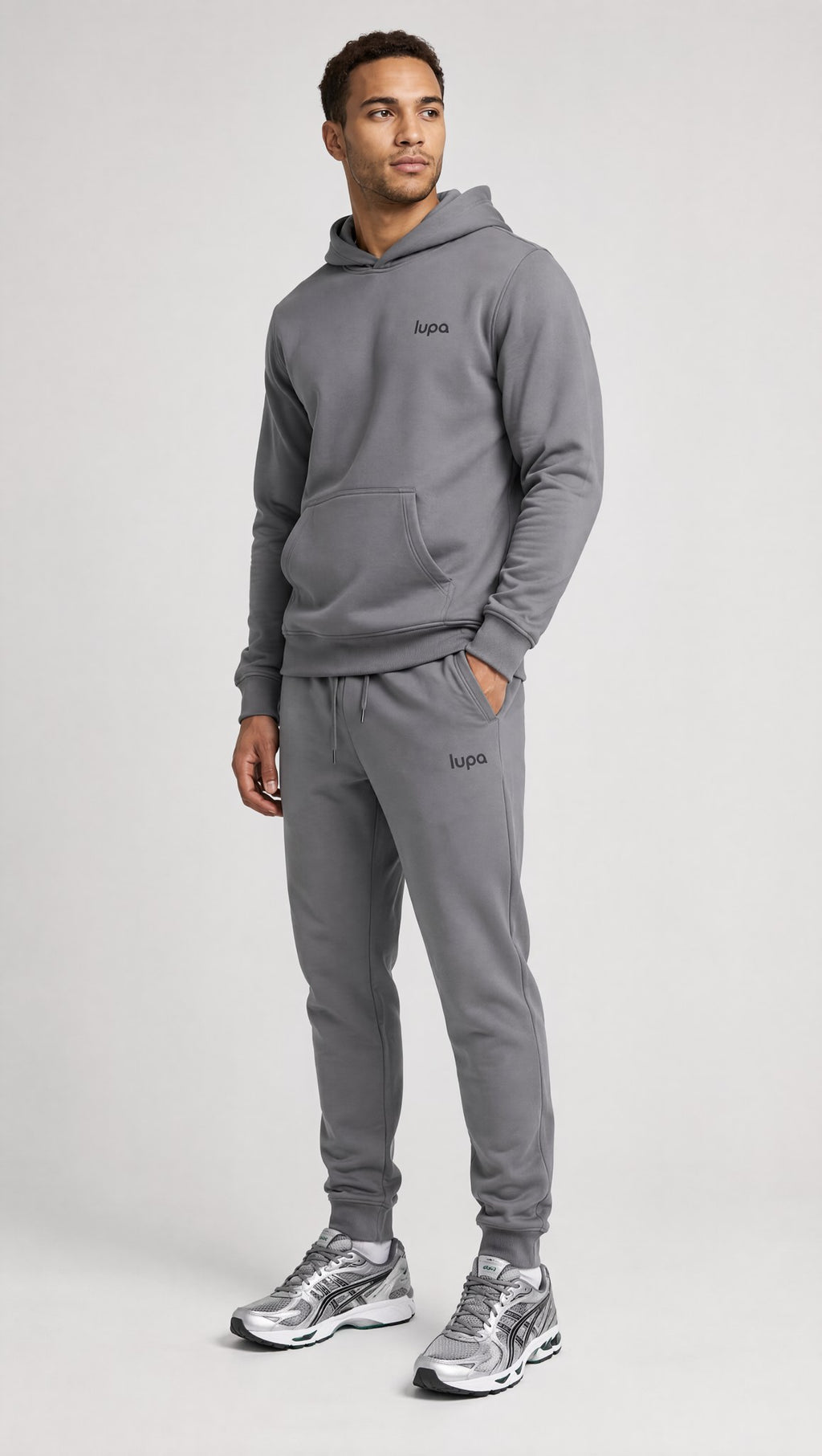 Santiago Tech Fleece Pant - Mid Grey