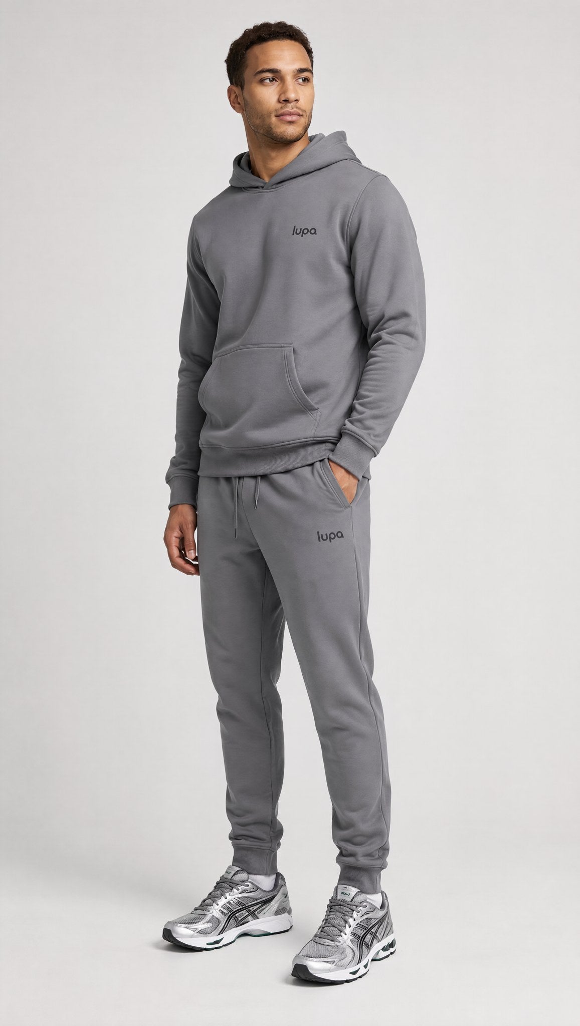 Santiago Tech Fleece Pant - Mid Grey